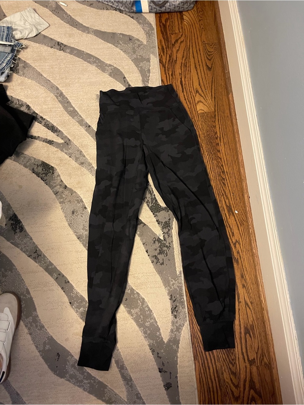 lululemon athletica Black/Camo High-Rise Leggings